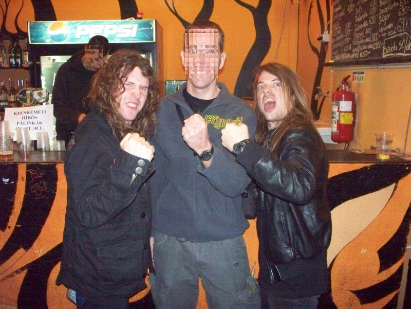 Airbourne photo with a fan
