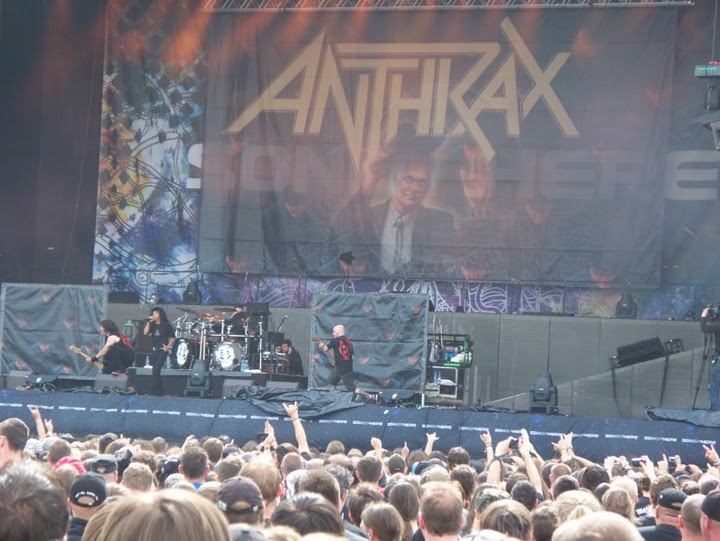 Anthrax @ Sonisphere Festival, Letiste Milovice 2010.06.19